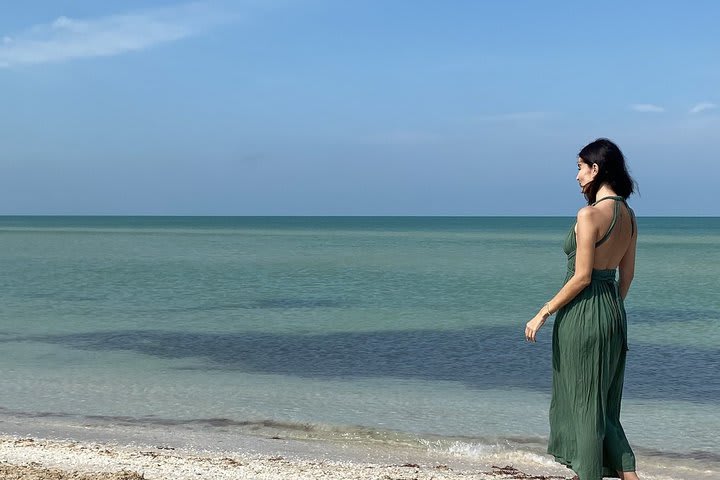 La playa invita a disfrutar largas caminatas