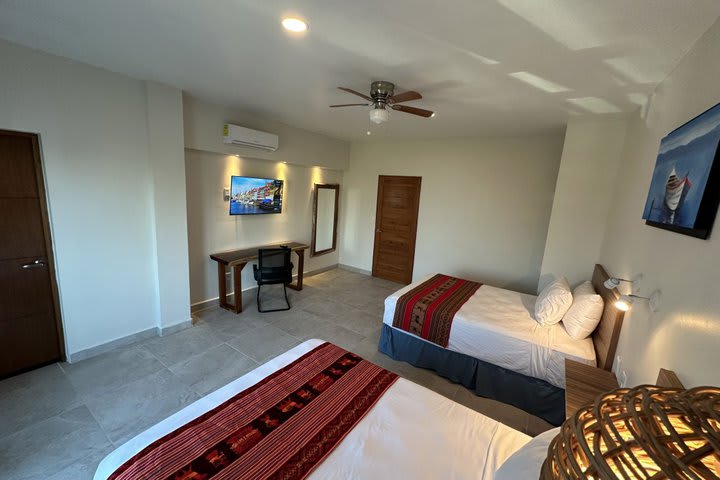 Guest room with two beds