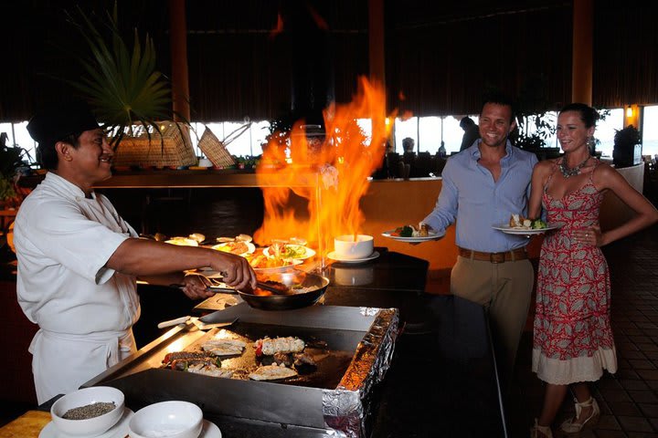 Restaurant with buffet service