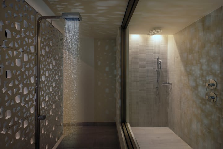 Privileged terrace suite with rain shower