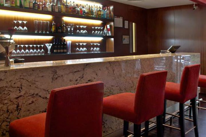 Bar at the Tryp hotel in Buenos Aires