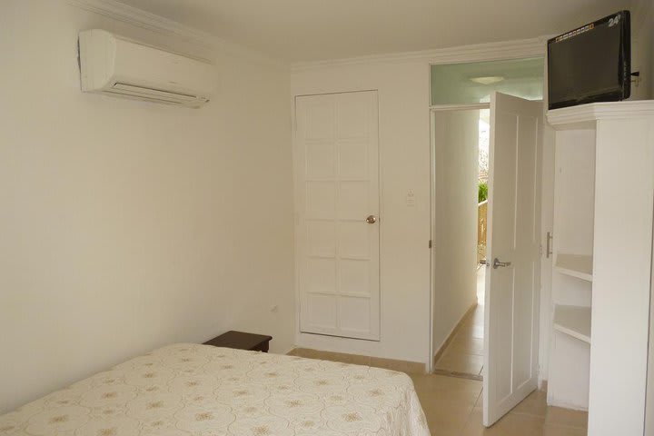 Guest room at Hotel Casa Mary in Cartagena