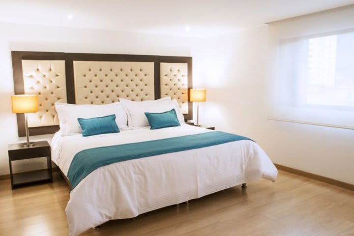 Habitación con una cama