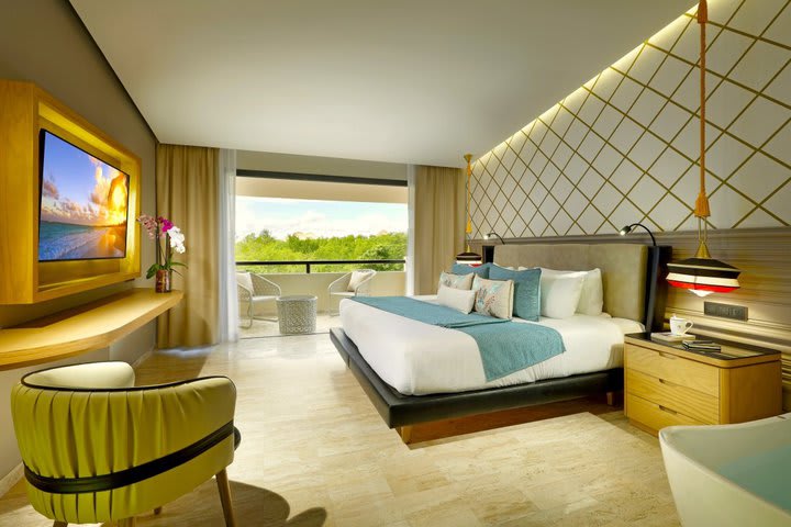 Junior suite with garden view