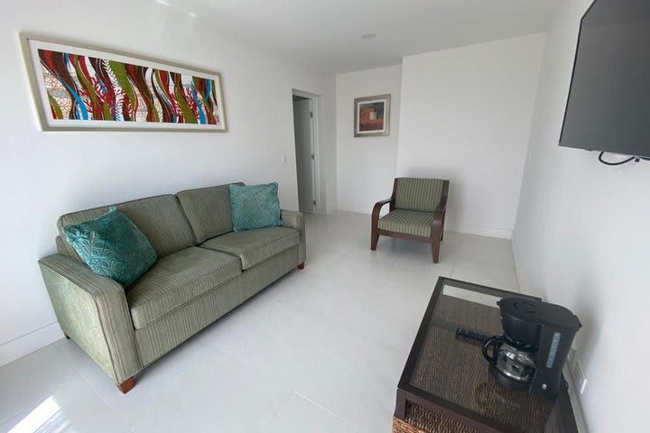 Sitting area in a 2-bedroom suite