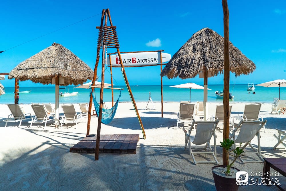 Cabañas Casa Maya Holbox Frente al Mar