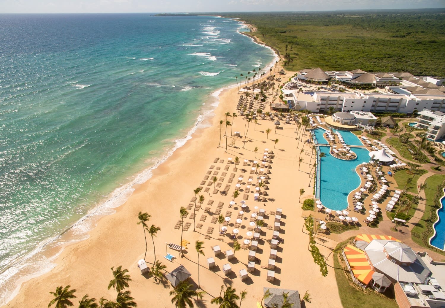 Hotel frente a la playa