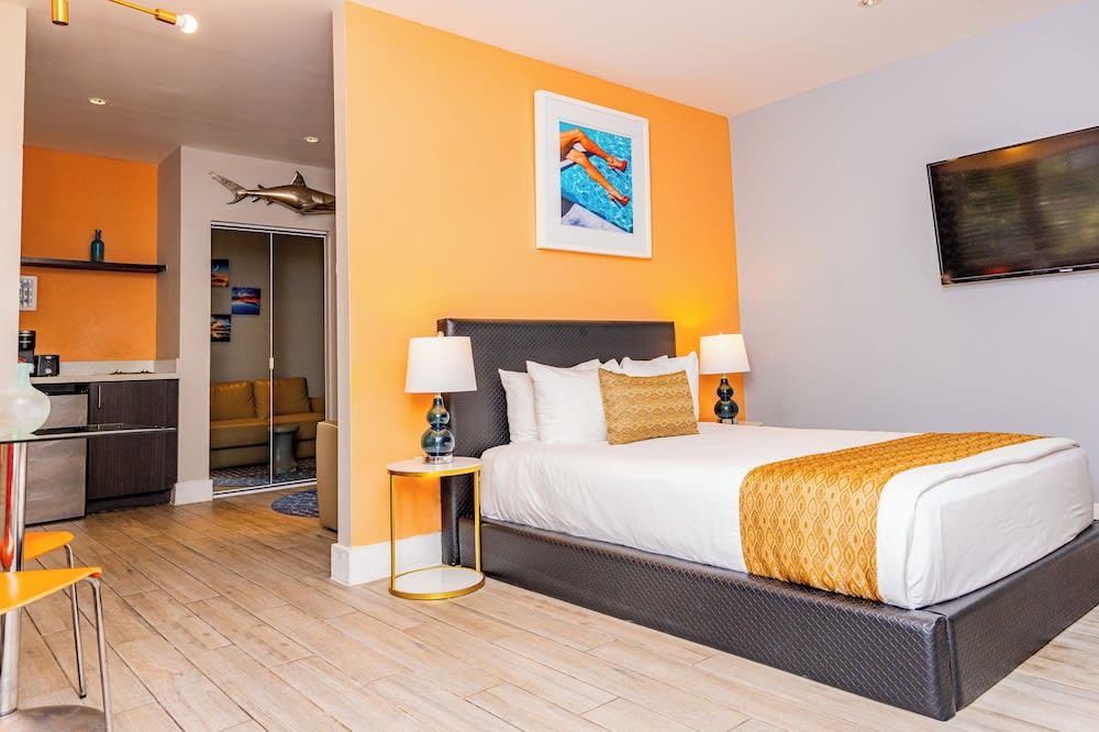 Img - Estudio, 1 cama Queen size