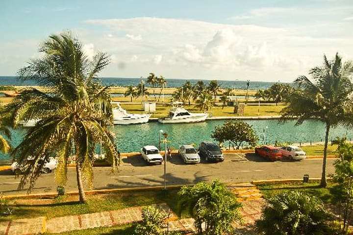 Vista desde el balcón de una habitación