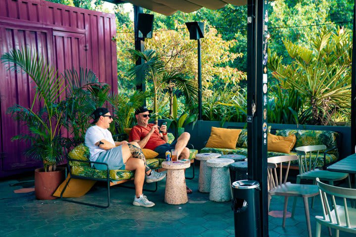 Sitting area on the terrace