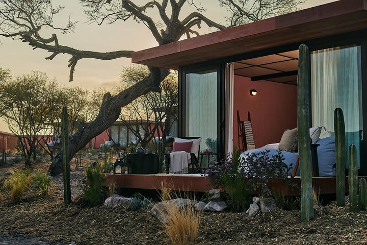 Guest rooms at the hotel are fitted with terrace