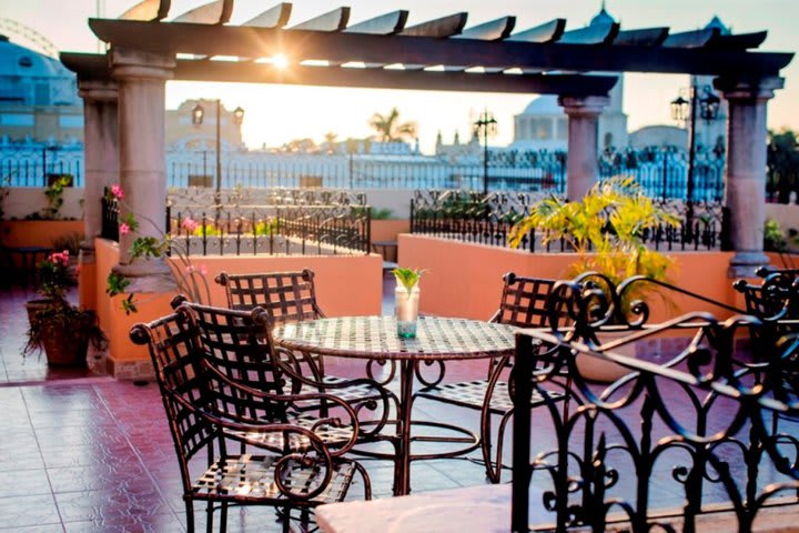 La propiedad cuenta con una terraza