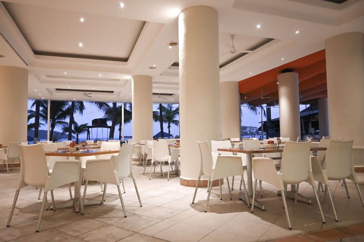 Interior of a restaurant