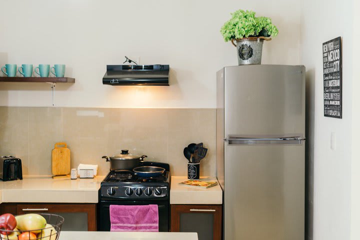 Cocina del departamento  de un dormitorio