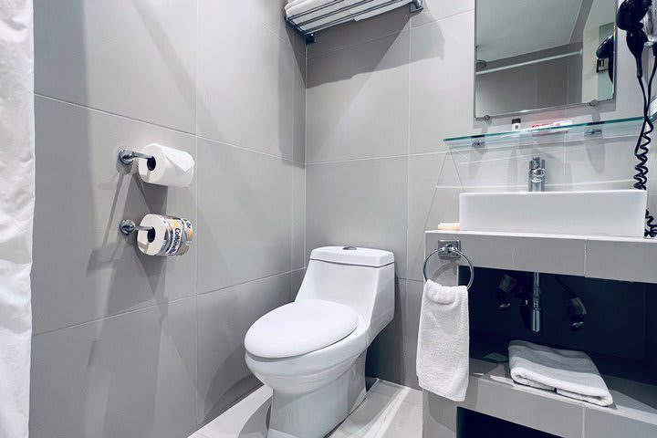 Baño privado de una habitación estándar doble