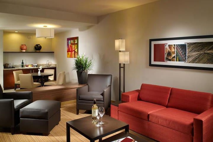 Suites offer wider spaces