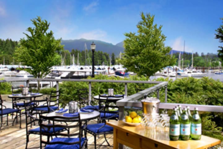 Restaurante del hotel The Westin Bayshore en Vancouver