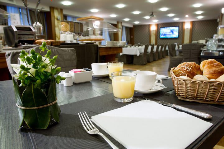 Restaurante del hotel Cavalieri Duomo en el centro de Milán