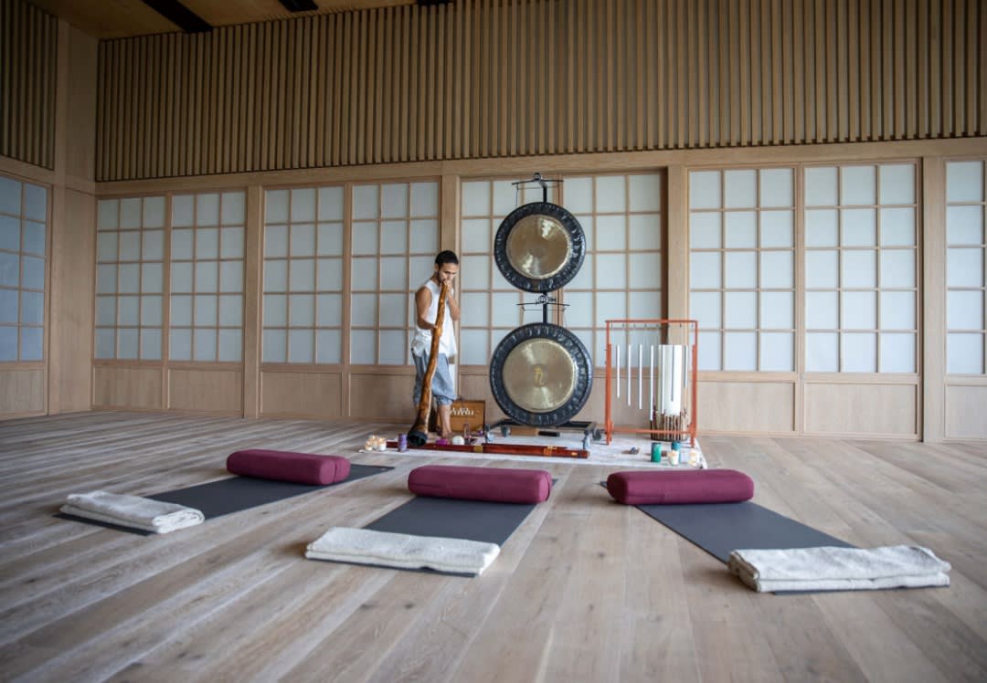 Sala de meditación y baños de sonido