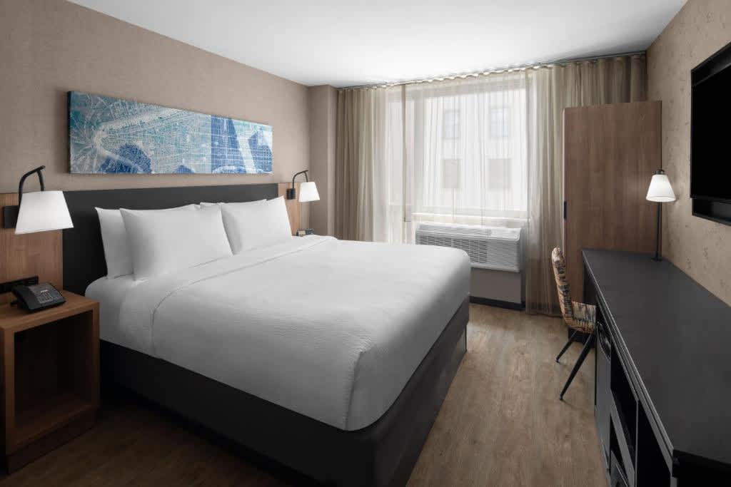 Habitación Doble - adaptada para personas con problemas de audición - cama extragrande