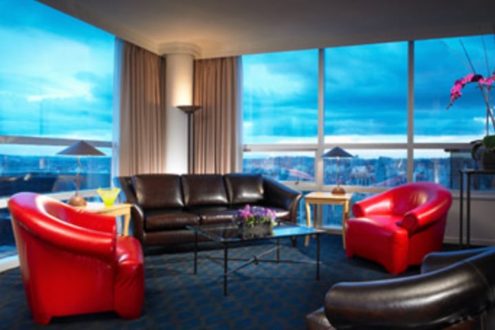 Suite del hotel Sheraton Wall Centre en Vancouver