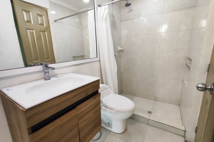 Baño privado del apartamento