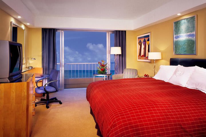 Guest rooms feature air conditioning