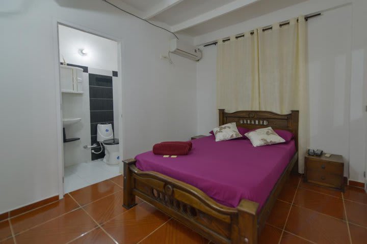 Dormitorio en un apartamento