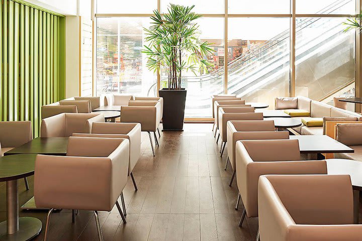 Interior view of the restaurant