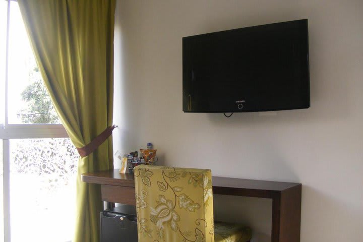 LCD TV in a room