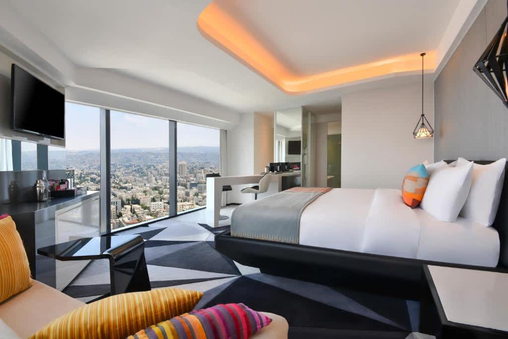 Habitación Esquinera Marvelous con vistas a la ciudad - 1 cama extragrande