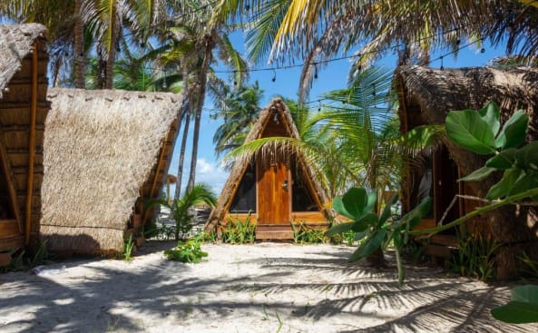 Private Teepee, Shared Bathroom