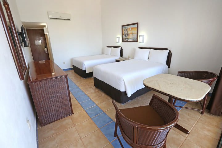 Guest room with two beds