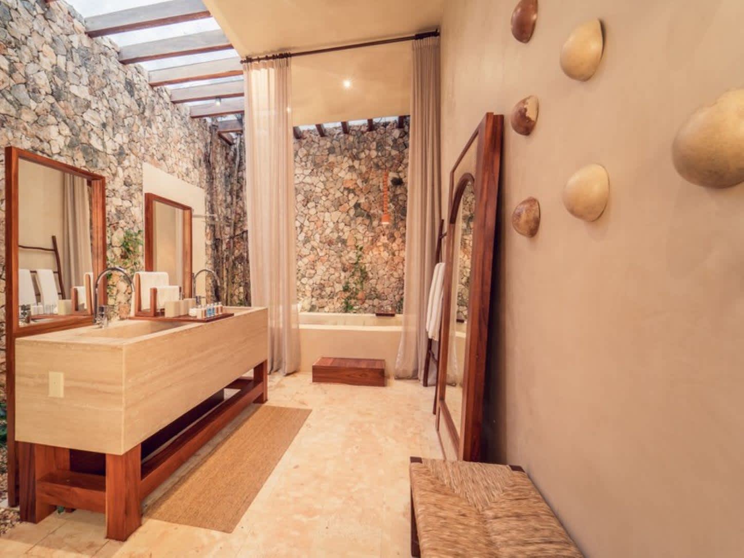 Baño de una villa