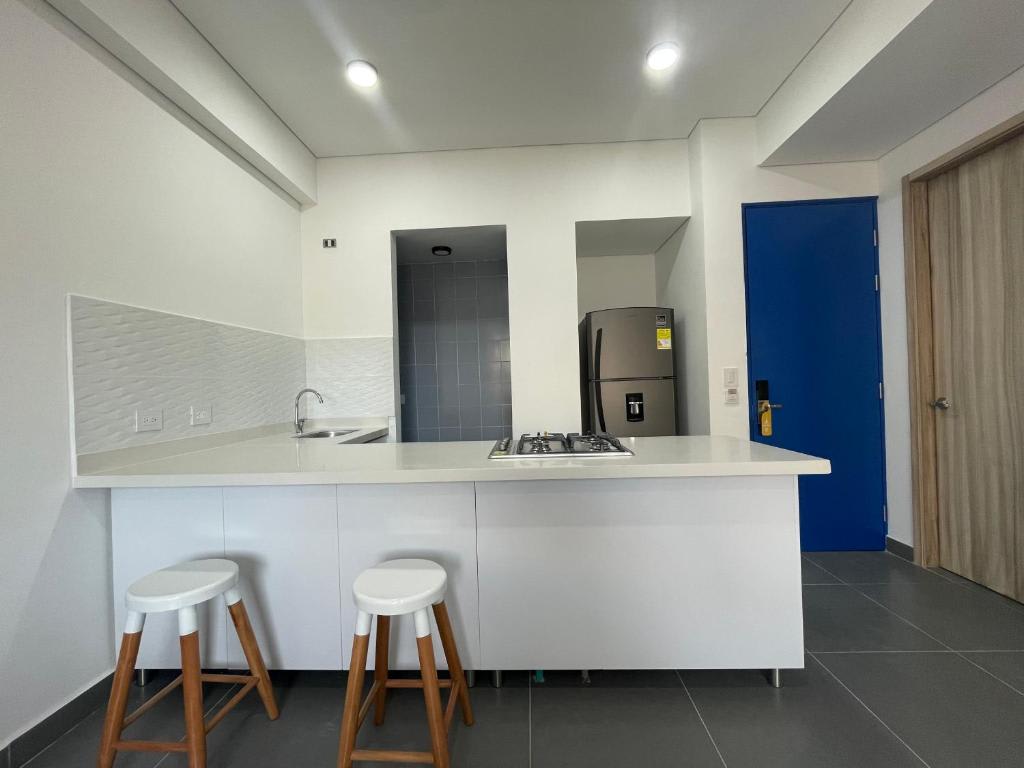 Apartamento con balcón