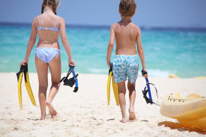 En la playa se pueden hacer variedad de actividades recreativas