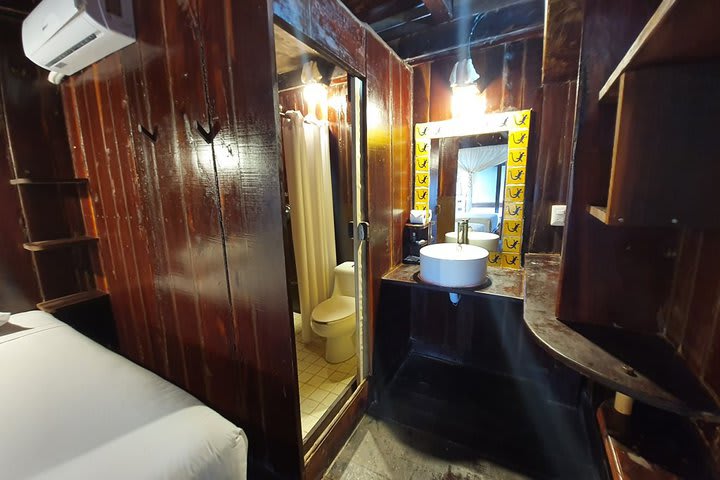 Private bathroom in a junior suite