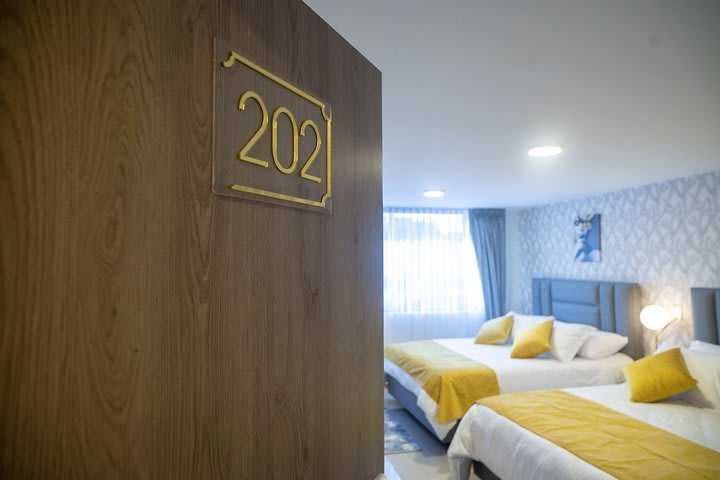 20 habitaciones y suites