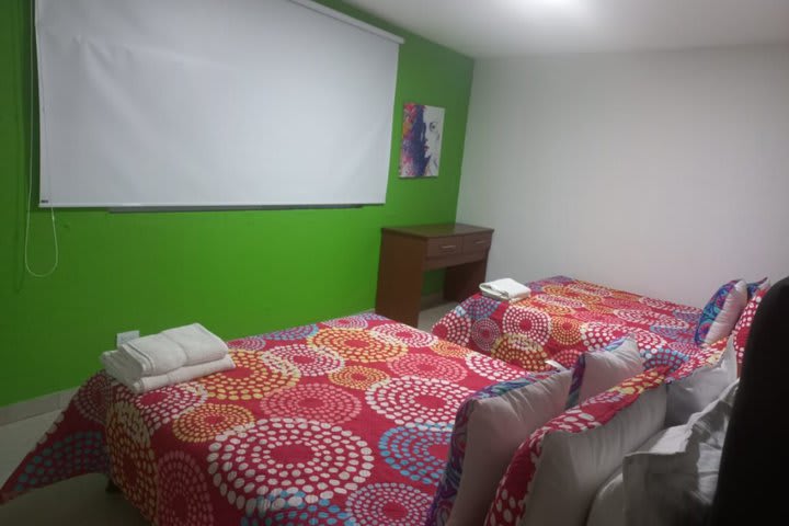 Habitación con dos camas