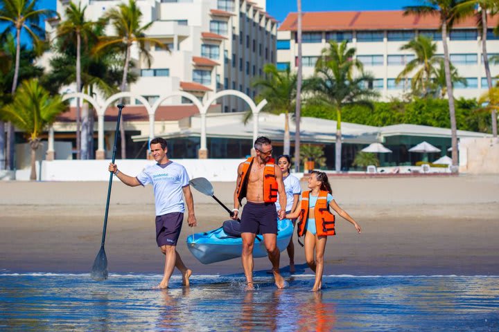 Se pueden practicar deportes acuáticos