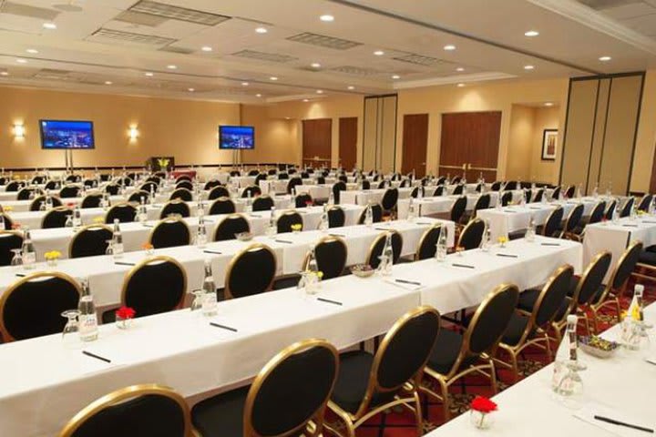 The Marriott hotel in Las Vegas has conference facilities
