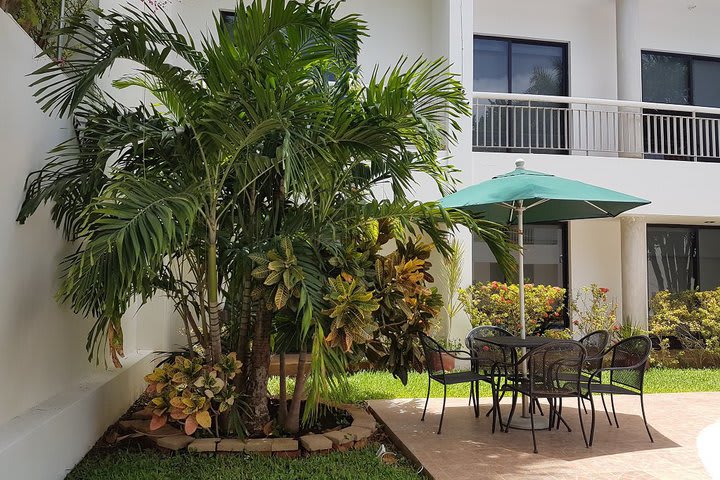 Outdoor sitting area