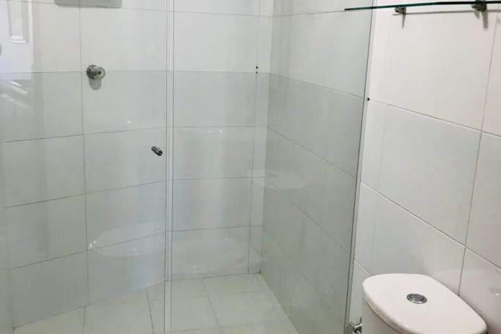 Private bathroom with shower