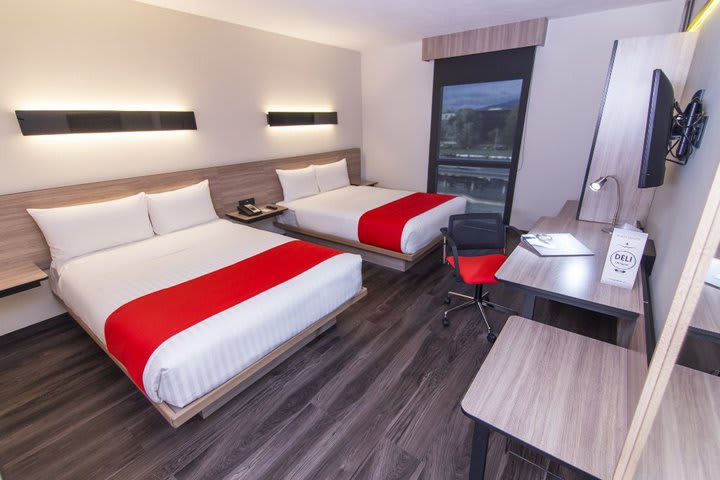 Guest rooms with LCD TV