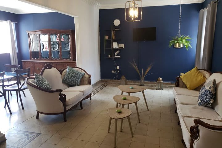 Sitting area of the apartment