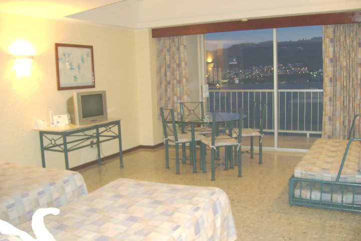 View of a family guest room