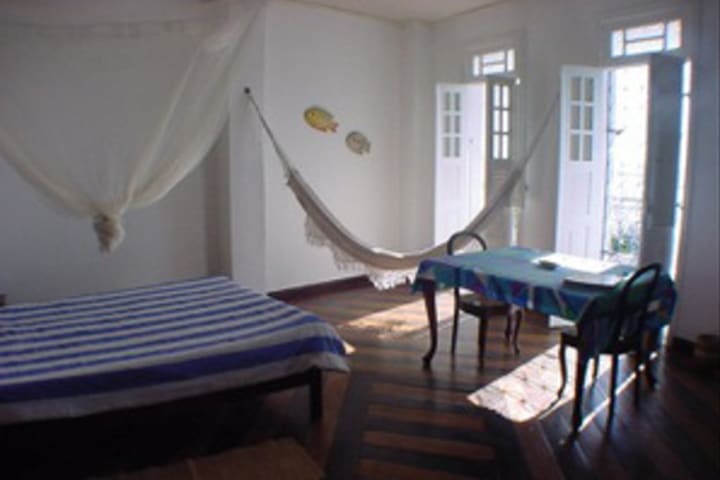 Habitación de la Pousada do Boqueirão en Salvador de Bahía