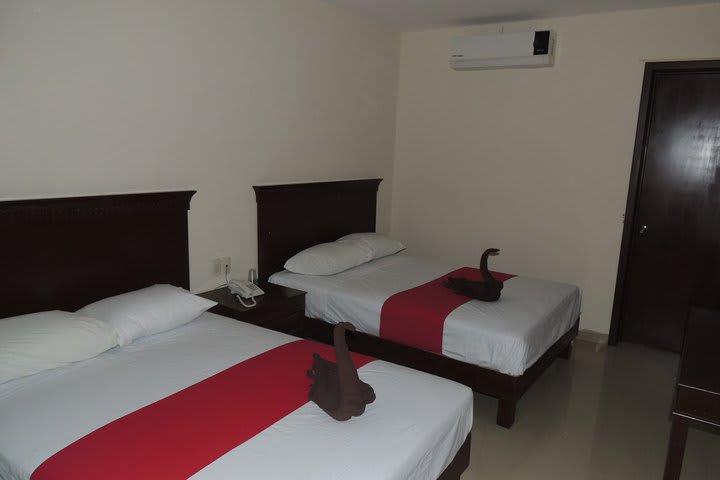 All guest rooms are equipped with air conditioning