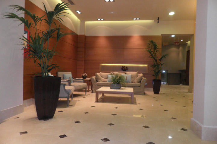 Lobby en el Hotel Sterling en Madrid