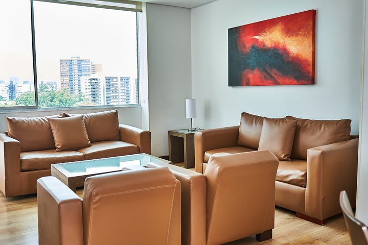 Sitting area in a junior suite